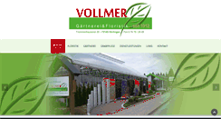 Desktop Screenshot of blumen-vollmer.de